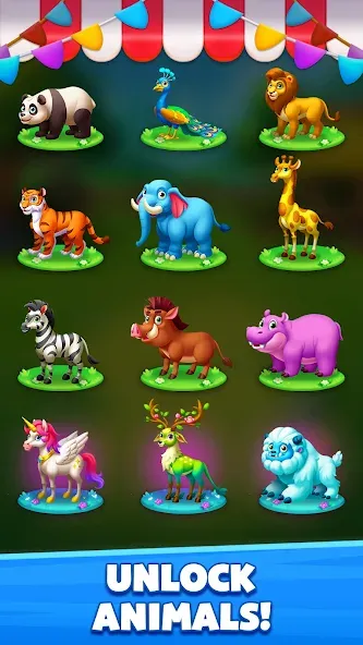 Solitaire Zoo  [МОД Unlocked] Screenshot 4