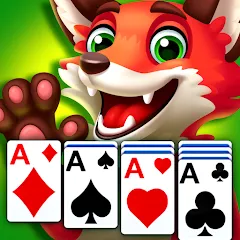 Скачать взломанную Solitaire Zoo  [МОД Unlocked] - последняя версия apk на Андроид