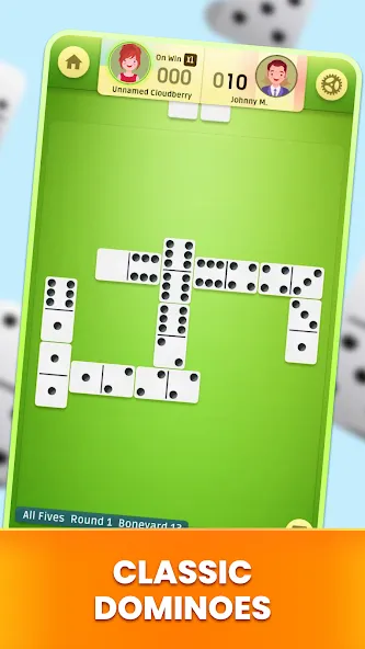 Dominoes: Classic Dominos Game  [МОД Бесконечные деньги] Screenshot 1