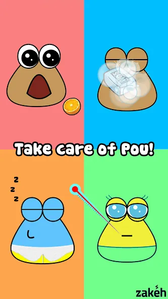 Pou (Пуо)  [МОД Бесконечные деньги] Screenshot 1