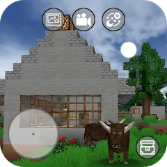 Взлом Mini Block Craft (Мини Блок Ремесло)  [МОД Бесконечные монеты] - полная версия apk на Андроид