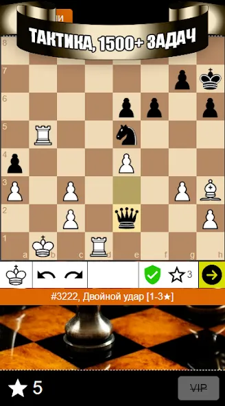 Chess Problems, tactics, puzzl  [МОД Все открыто] Screenshot 1