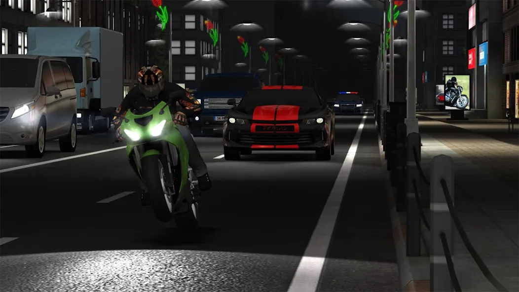 Racing Fever: Moto (Рейсинг Фивер)  [МОД Mega Pack] Screenshot 1