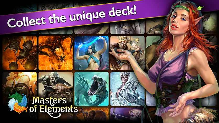 Masters of Elements－Online CCG  [МОД Unlimited Money] Screenshot 2