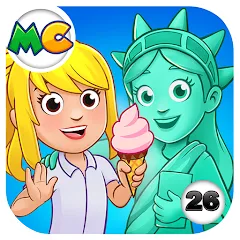 Взлом My City: NewYork Trip (Мой город)  [МОД Много монет] - стабильная версия apk на Андроид