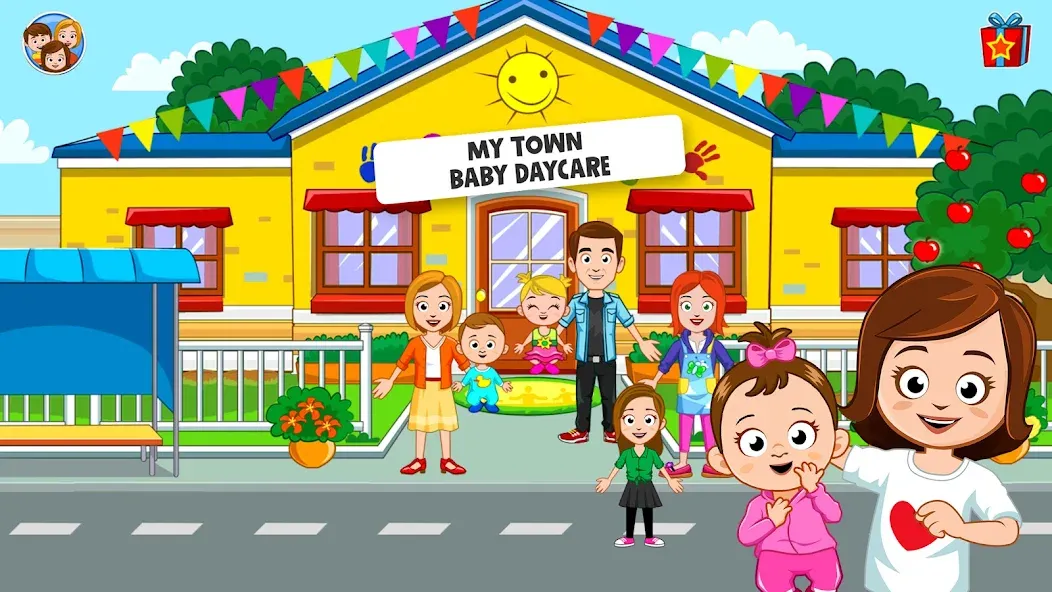 My Town : Daycare Game  [МОД Бесконечные монеты] Screenshot 2