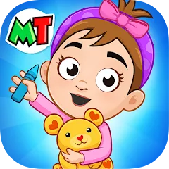 Взломанная My Town : Daycare Game  [МОД Бесконечные монеты] - стабильная версия apk на Андроид