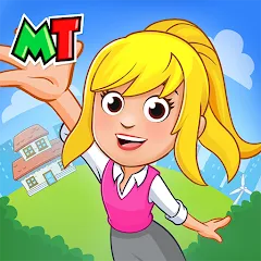 Взлом My Town World - Mega Doll City (Май Таун)  [МОД Mega Pack] - полная версия apk на Андроид