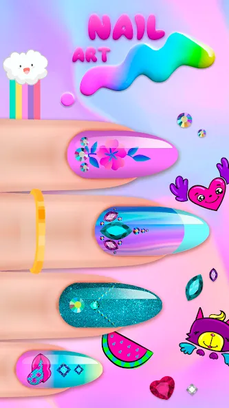 Nail Salon  [МОД Много денег] Screenshot 3