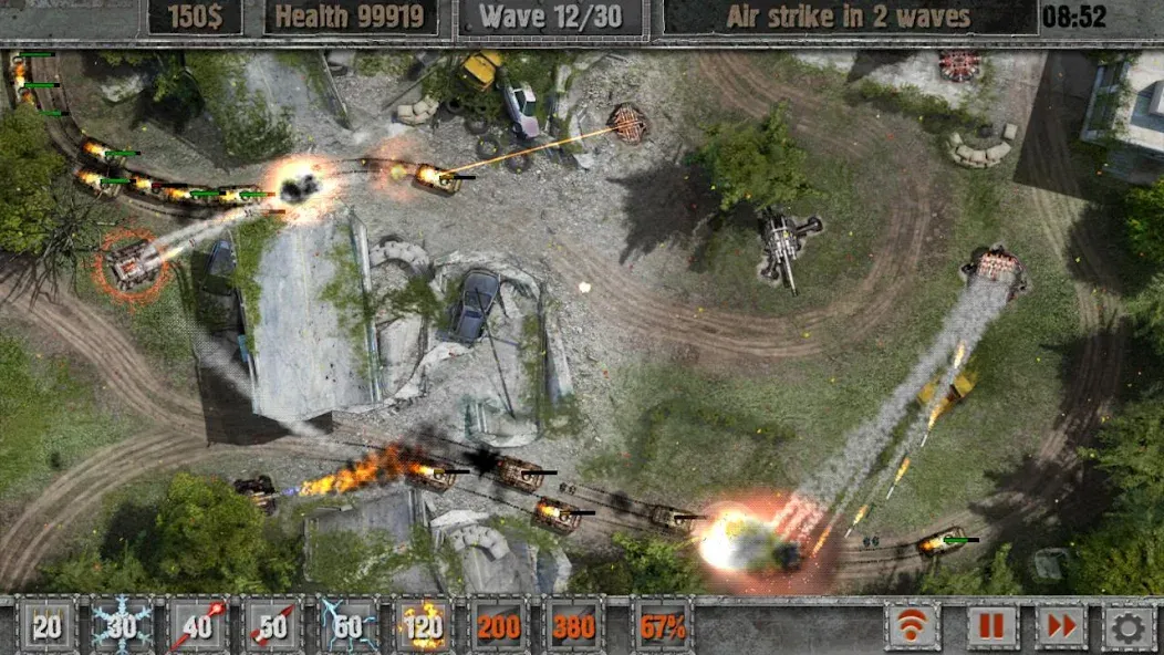 Defense Zone 2 HD Lite (Дефенс Зон 2  Лайт)  [МОД Бесконечные монеты] Screenshot 1