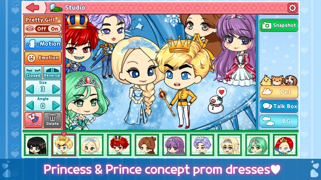 My Prettygirl Story : Dress Up (Мой Притигерл Стори)  [МОД Unlimited Money] Screenshot 2