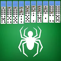 Взломанная Spider Solitaire  [МОД Все открыто] - последняя версия apk на Андроид