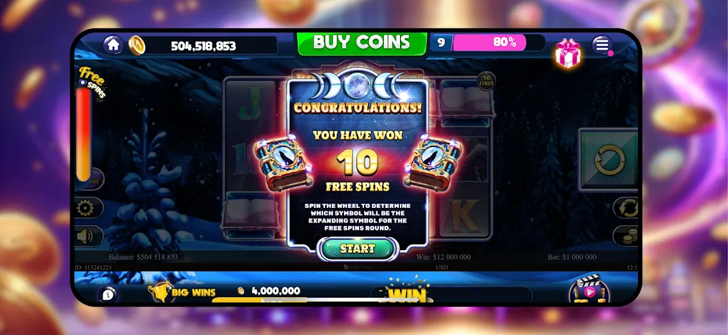 Majestic Slots: Slot Machine  [МОД Unlocked] Screenshot 4