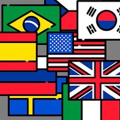 Скачать взломанную Flags of the World + Emblems:  [МОД Меню] - стабильная версия apk на Андроид