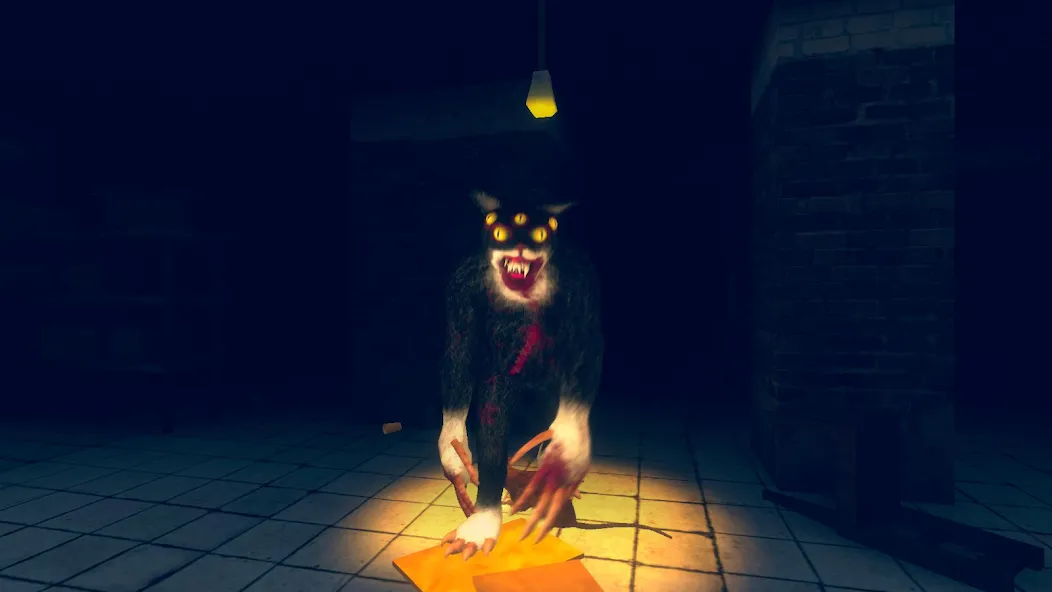 Cat Fred Evil Pet. Horror game  [МОД Много монет] Screenshot 2