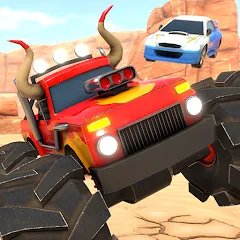 Взлом Crash Drive 3: Car Stunting (Крэш Драйв 3)  [МОД Mega Pack] - последняя версия apk на Андроид