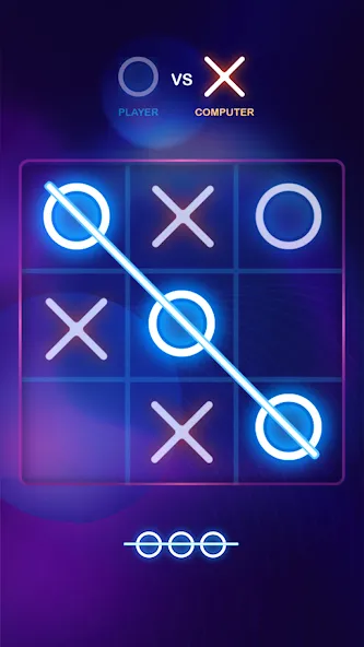 Tic Tac Toe 2 Player: XO Game (Тик Так Тоу 2 игрока)  [МОД Бесконечные монеты] Screenshot 4