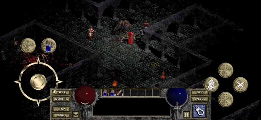 DevilutionX - Diablo 1 port (ДевилутионЭкс)  [МОД Menu] Screenshot 2