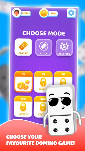 Dominoes - classic domino game  [МОД Unlocked] Screenshot 5