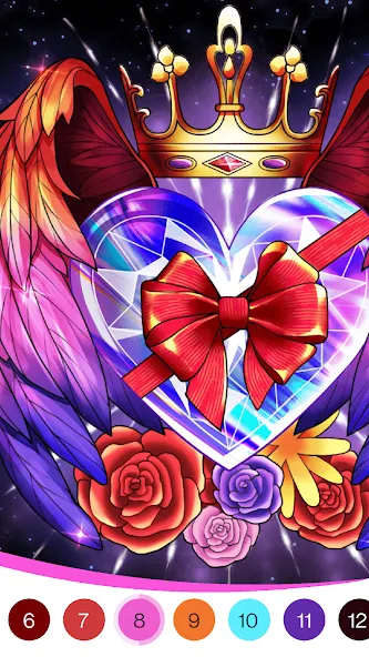 Coloring Book -Paint by Number (Малер Плюс)  [МОД Все открыто] Screenshot 3