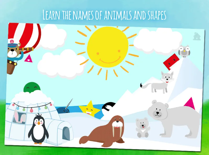 Animals learn words for kids  [МОД Много монет] Screenshot 2