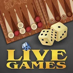 Скачать взлом Backgammon LiveGames online  [МОД Много денег] - последняя версия apk на Андроид