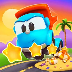 Скачать взлом Leo Runner: car games for kids  [МОД Mega Pack] - последняя версия apk на Андроид