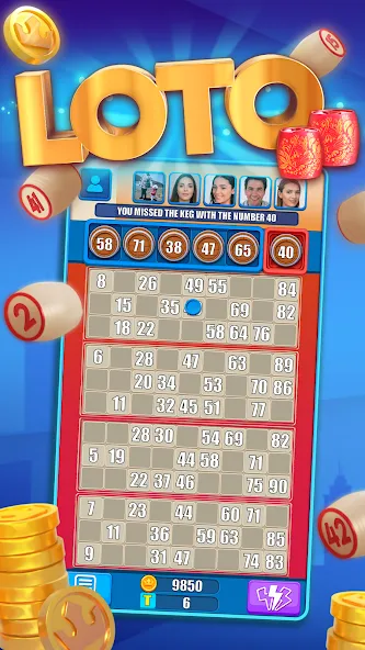 Russian Loto online  [МОД Menu] Screenshot 1