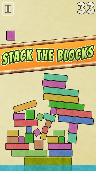 Drop Stack Block Stacking Game (Дроп Стэк блочная игра с укладкой блоков)  [МОД Бесконечные монеты] Screenshot 2