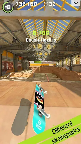 Touchgrind Skate 2 (Тачгринд Скейт 2)  [МОД Меню] Screenshot 3