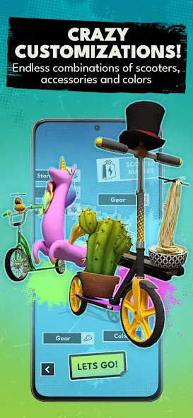 Touchgrind Scooter (Тачгринд Скутер)  [МОД Много монет] Screenshot 5