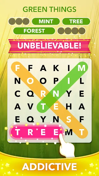 Word Heaps Search - Word Games (Ворд Хипс Срч)  [МОД Все открыто] Screenshot 2