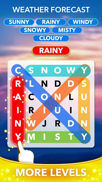Word Heaps Search - Word Games (Ворд Хипс Срч)  [МОД Все открыто] Screenshot 5