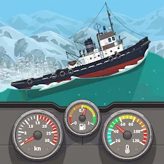 Взломанная Ship Simulator: Boat Game (Шип Симулятор)  [МОД Unlocked] - полная версия apk на Андроид