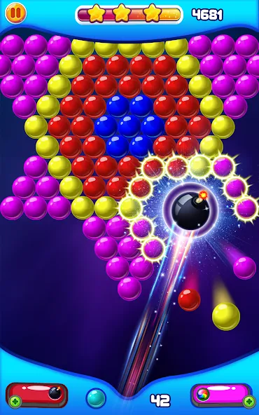 Bubble Shooter 2 (Бабл Шутер 2)  [МОД Много монет] Screenshot 5