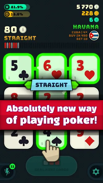 Merge Poker (Мердж Покер)  [МОД Menu] Screenshot 4