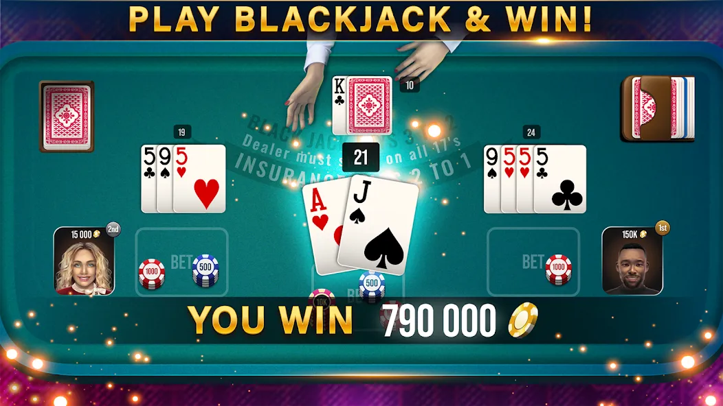 Casino All Star: Poker & Slots (Казино Олл Стар)  [МОД Все открыто] Screenshot 5