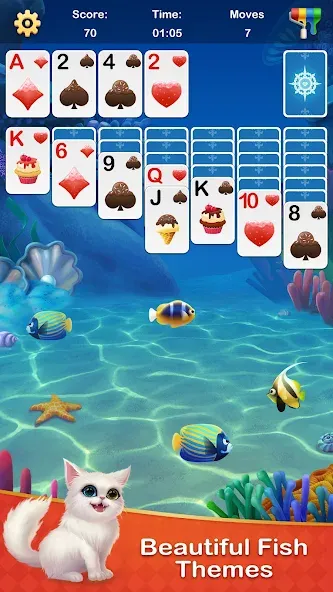 Solitaire Jigsaw Puzzle (Солитер Пазл)  [МОД Бесконечные деньги] Screenshot 2