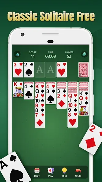 Solitaire - Classic Card Games  [МОД Menu] Screenshot 1