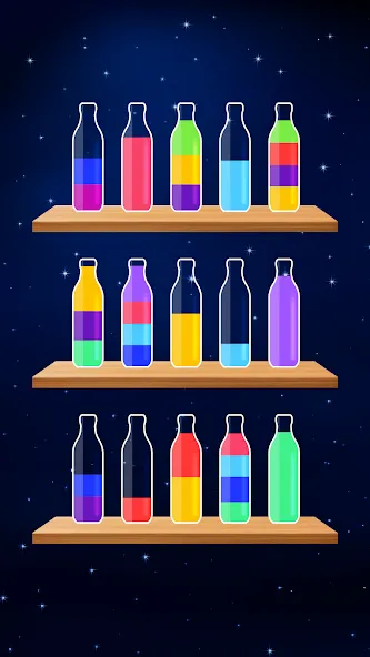 Water Sort Puzzle - Color Game (Уотер Сорт Пазл)  [МОД Unlocked] Screenshot 5