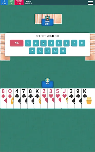 Spades Card Game (Спейдс Карточная Игра)  [МОД Mega Pack] Screenshot 4