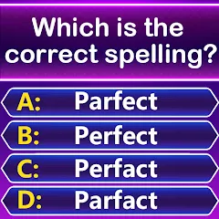 Взломанная Spelling Quiz - Word Trivia (Спеллинг Квиз)  [МОД Бесконечные деньги] - стабильная версия apk на Андроид