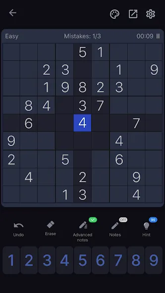 Sudoku - Classic Sudoku Puzzle  [МОД Меню] Screenshot 2