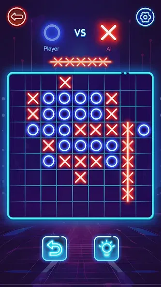 OX Game - XOXO · Tic Tac Toe  [МОД Unlocked] Screenshot 5