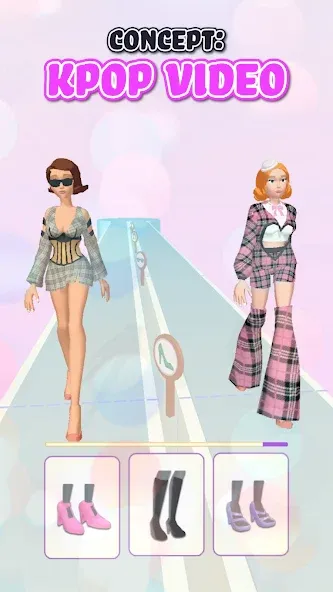 Fashion Battle - Dress up game (Фэшнбатл)  [МОД Бесконечные деньги] Screenshot 1