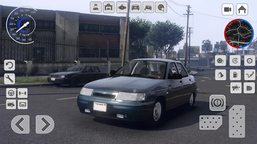Drift 2110: Russian Tuning VAZ  [МОД Unlocked] Screenshot 1