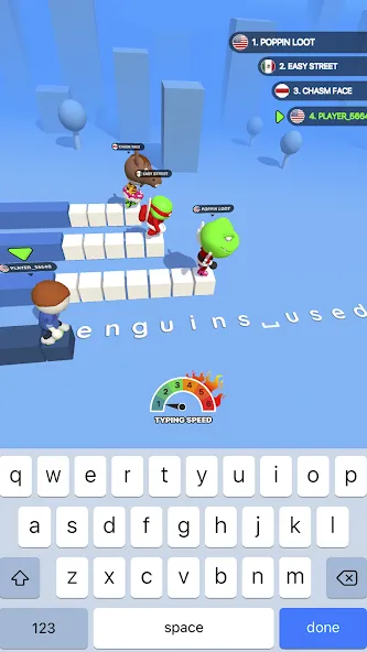 Type Sprint: Typing Games (Тайп Спринт)  [МОД Много денег] Screenshot 1