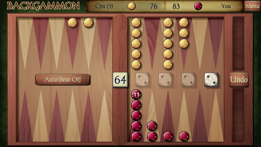 Backgammon (Бэкгаммон)  [МОД Меню] Screenshot 4