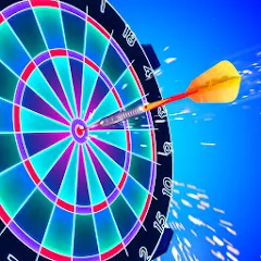 Взломанная Darts of Fury (Дартс оф Фьюри)  [МОД Mega Pack] - полная версия apk на Андроид