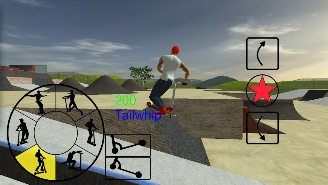 Scooter Freestyle Extreme 3D (Скутер Фристайл Экстрим 3D)  [МОД Unlocked] Screenshot 1